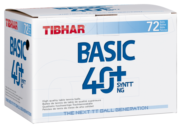 Tibhar ** Ball Basic 40+ SYNTT NG 72er Packung