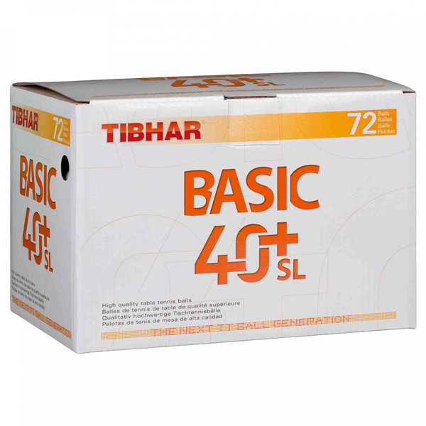 Tibhar Ball Basic 40+ SL 72er